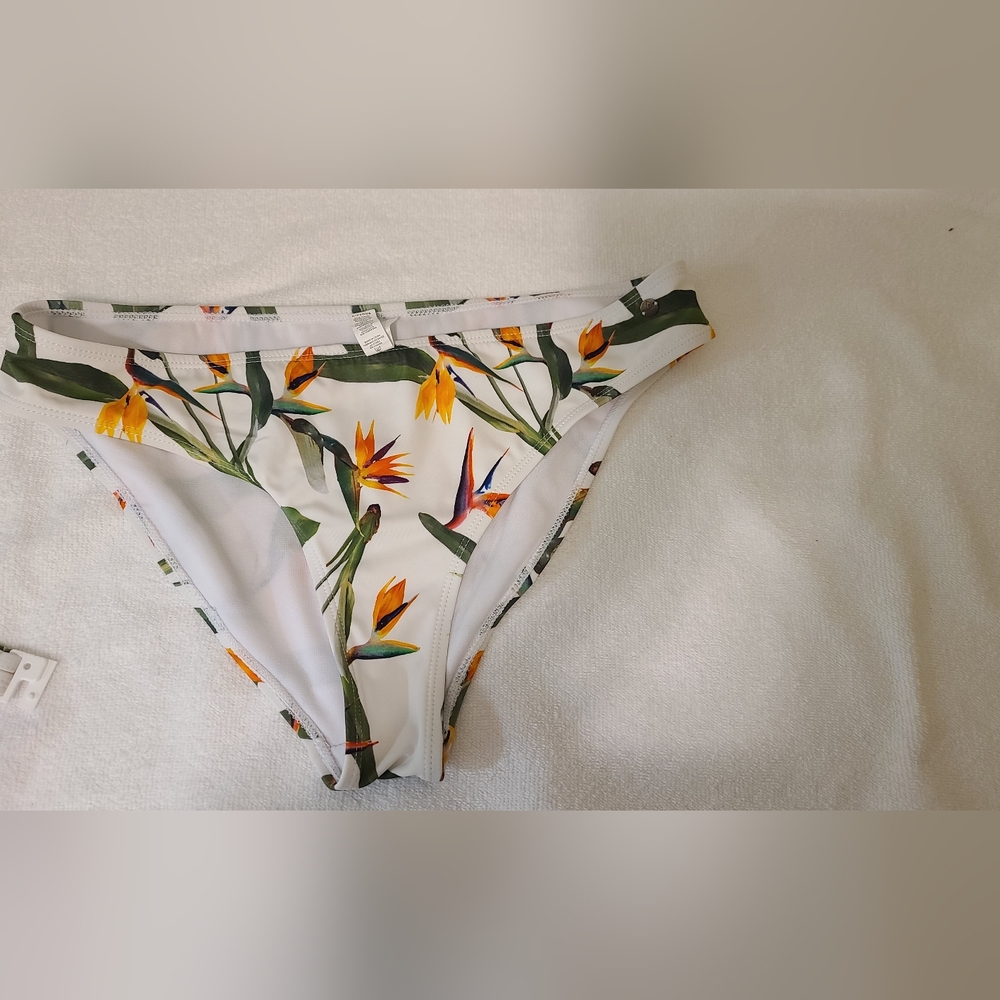 Ripzone Bird Of Paradise Tropical Bikini Set Size M - Picture 9 of 13